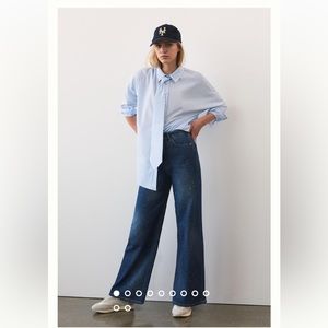Pilcro The Annie Wide Leg Jeans 27